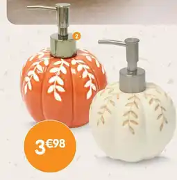 b&m Distributeur à savon citrouille offre