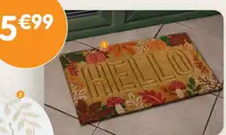 b&m Paillasson «Hello» offre