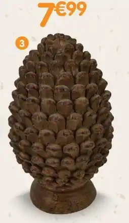 b&m Pomme de pin en bois offre