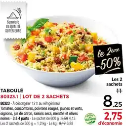 Thiriet Taboulé offre