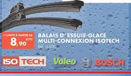 Autodistribution ISOTECH Balais d'essuie-glace multi-connexion offre