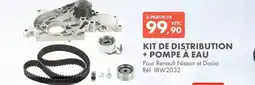 Autodistribution Kit de distribution + pompe à eau offre