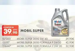 Autodistribution Mobil super offre