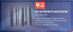 Autodistribution Kit 6 pièces plastiques offre