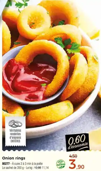 Thiriet Onion rings offre