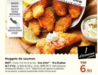 Thiriet Nuggets de saumon offre
