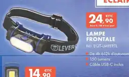 Autodistribution Lampe frontale offre