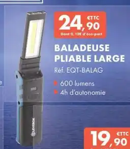 Autodistribution Baladeuse pliable large offre