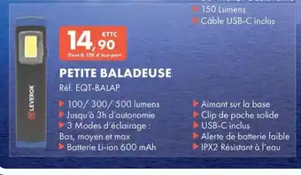 Autodistribution Petite baladeuse offre
