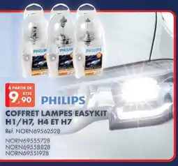 Autodistribution PHILIPS Coffret lampes easykit offre