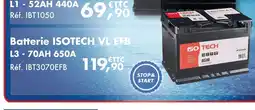 Autodistribution ISOTECH VL EFB Batterie offre