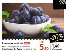 Thiriet Pruneaux moitiés offre