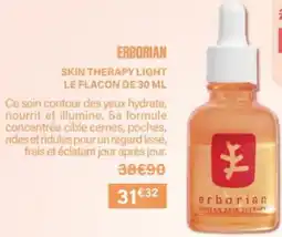 Monop' Erborian skin therapy light le flacon offre