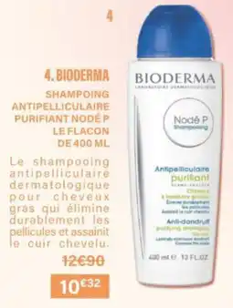 Monop' Bioderma shampoing antipelliculaire purifiant nodé offre