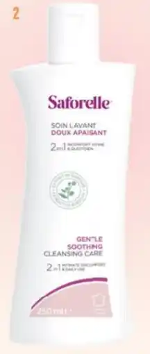 Monop' Saforelle soin lavant doux apaisant offre