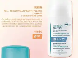 Monop' Ducray roll-on antitranspirant hydrosis control offre