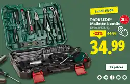 Lidl PARKSIDE Mallette à outils offre