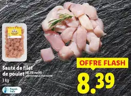 Lidl Sauté de filet de poulet offre