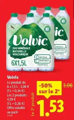 Lidl VOLVIC offre