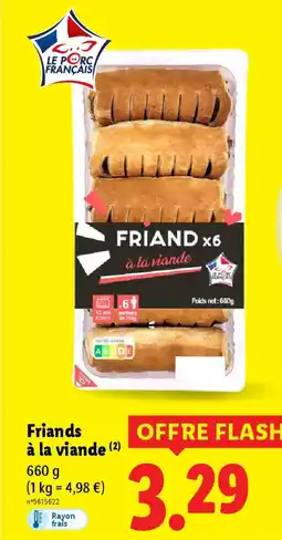 Lidl Friands à la viande offre