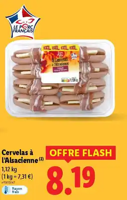 Lidl Cervelas à l'Alsacienne offre