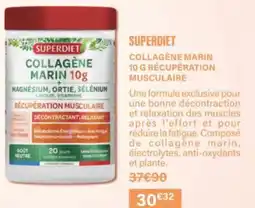 Monop' Superdiet collagene marin récupération musculaire offre