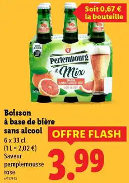 Lidl PERLEMBOURG Boisson à base de bière sans alcool offre