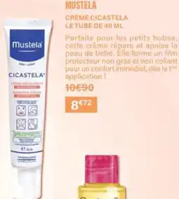 Monop' Mustela crème cicastela offre