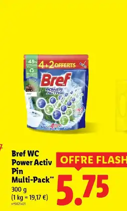 Lidl Bref WC Power Pin Multi-Pack offre