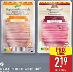 ALDI Blanc de poulet ou jambon rôti offre