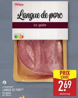 ALDI Langue de porc offre