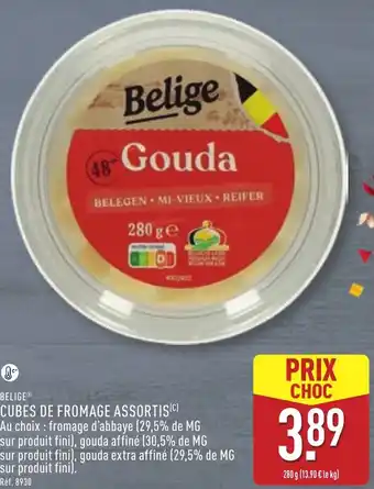 ALDI Cubes de fromage assortis offre