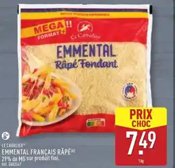 ALDI Emmental français râpé offre