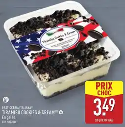 ALDI Tiramisu cookies & cream offre