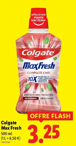 Lidl COLGATE Max Fresh offre