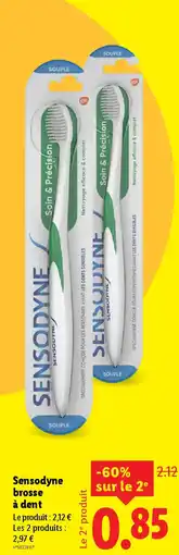 Lidl SENSODYNE brosse offre