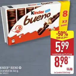 ALDI Kinder bueno offre