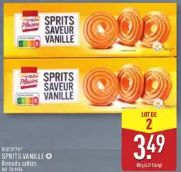 ALDI Sprits vanille offre