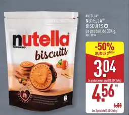ALDI Nutella biscuits offre