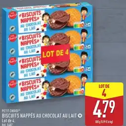 ALDI Biscuits nappés au chocolat au lait offre