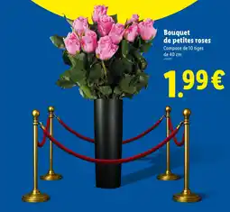 Lidl Bouquet de petites roses offre