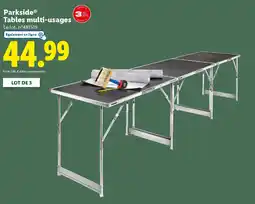 Lidl PARKSIDE Tables multi-usages offre