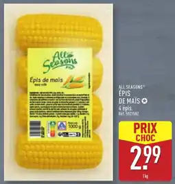 ALDI All seasons épis de maïs offre
