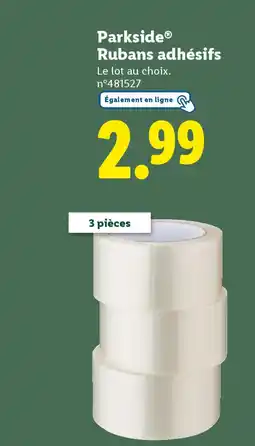 Lidl PARKSIDE Rubans adhésifs offre