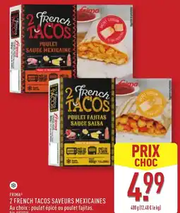 ALDI 2 french tacos saveurs mexicaines offre
