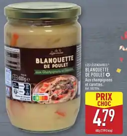 ALDI blanquette de poulet offre