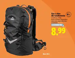 Lidl Sac à dos de randonnée offre