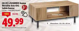 Lidl LIVARNO HOME Meuble bas OU table basse offre