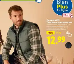 Lidl ESMARA MEN Doudoune sans manches offre
