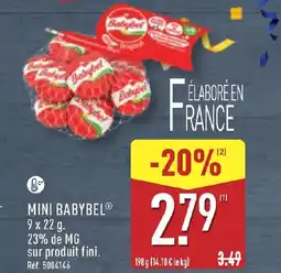 ALDI Mini babybel offre